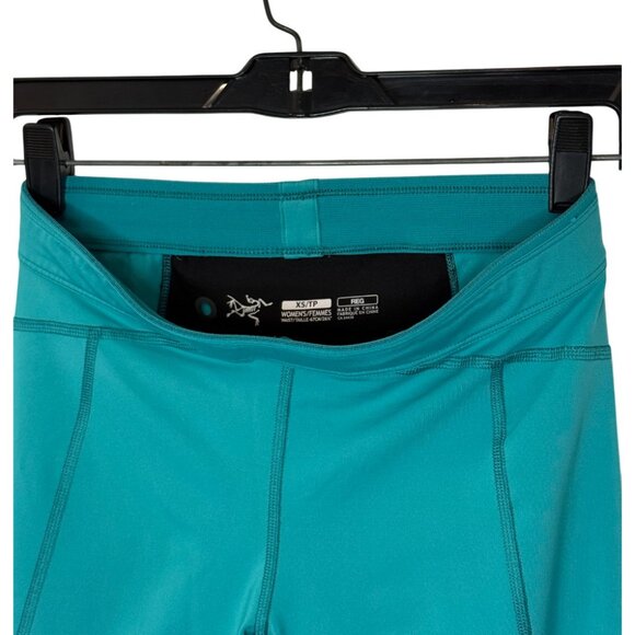 Arc'teryx Teal Cita 3/4 tight Size XS - Picture 2 of 4
